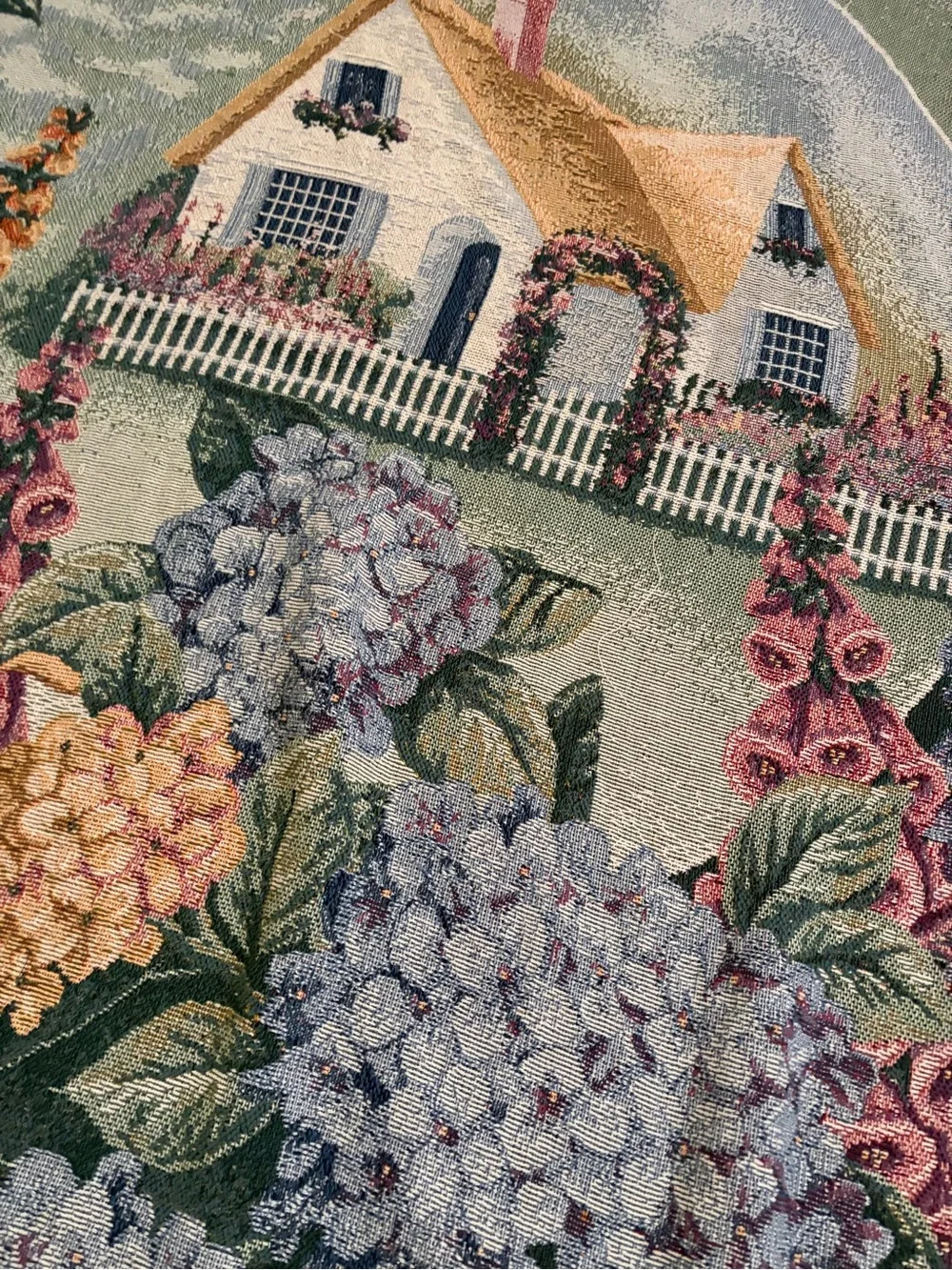 1997 The Glynda Turley Collection Tapestry Blanket